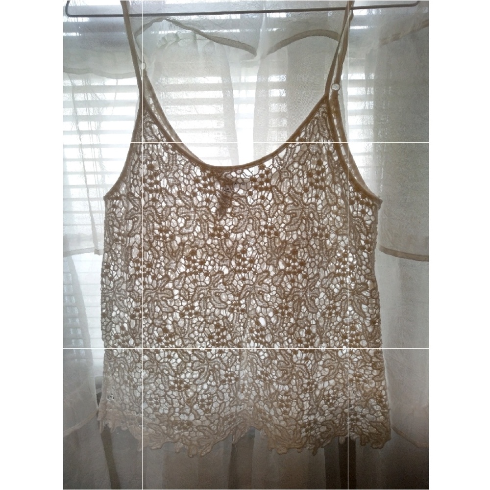 White tank top